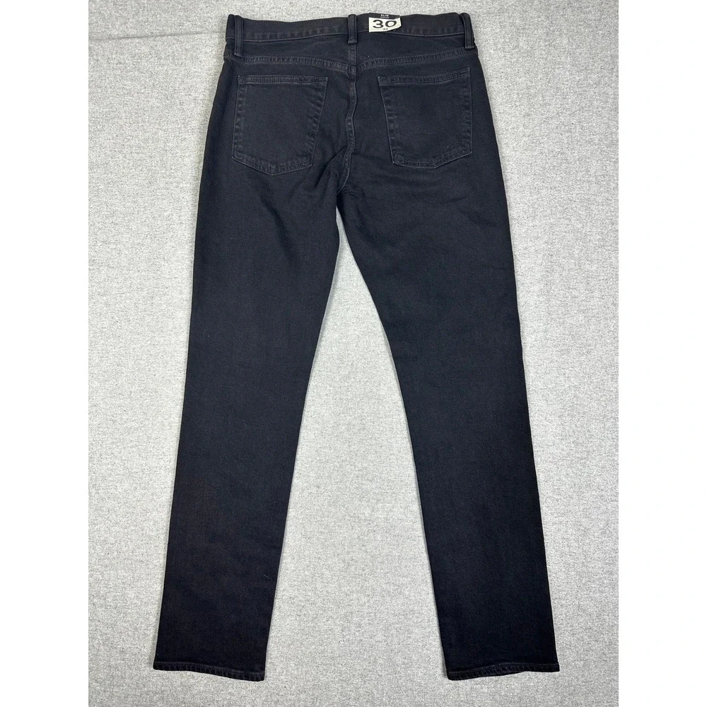 NWT Gap Slim Jeans Mens 30x32 Black GapFlex Stretch Denim Pants